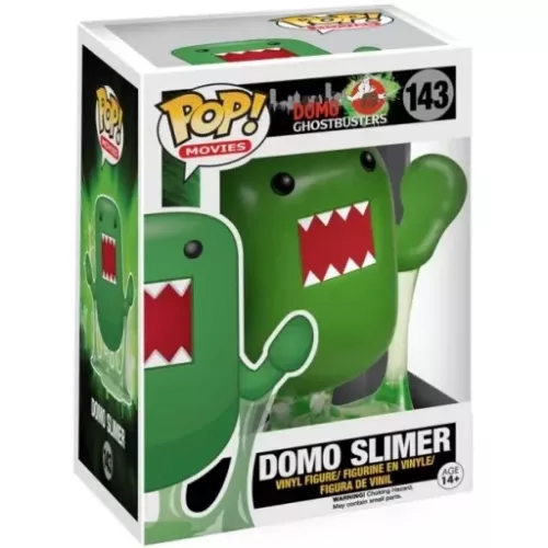 Funko Pop! Domo Slimer #143 Domo Ghostbusters Movies Box