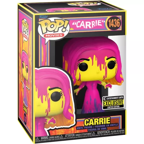 Funko Pop! Carrie #1436 Blacklight Movies Vinyl Figure Box