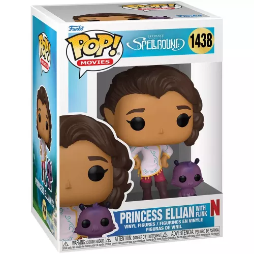 Funko Pop! Princess Ellian with Flink #1438 Skydance Animation Spellbound Box