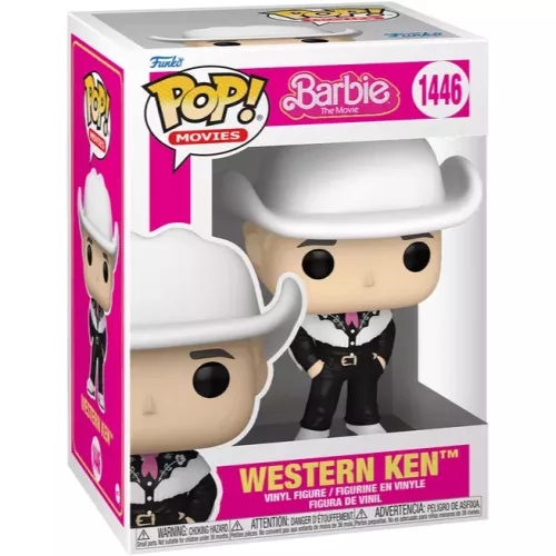 Funko Pop! Western Ken #1446 Barbie the Movie Movies Box