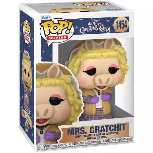 Funko Pop! Mrs. Cratchit #1454 Disney The Muppet Christmas Carol Box
