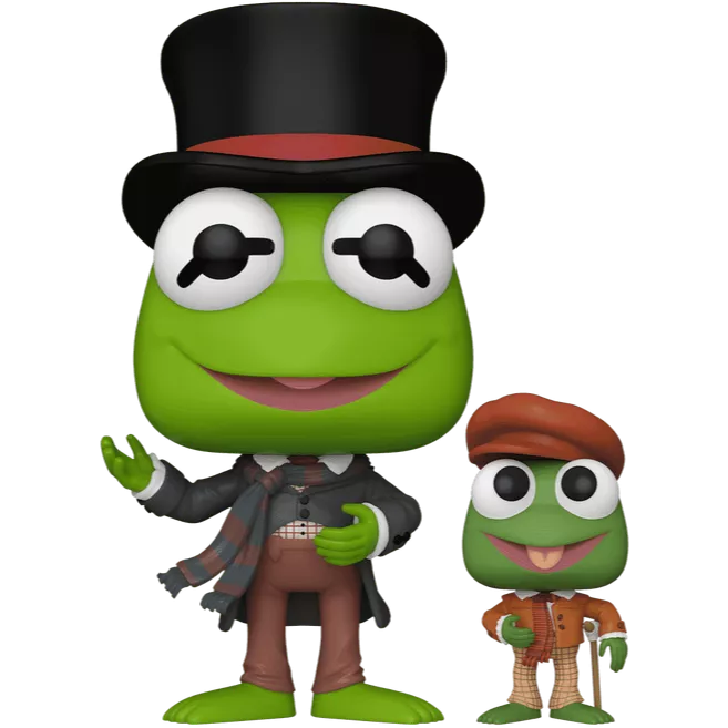 Bob Cratchit with Tiny Tim