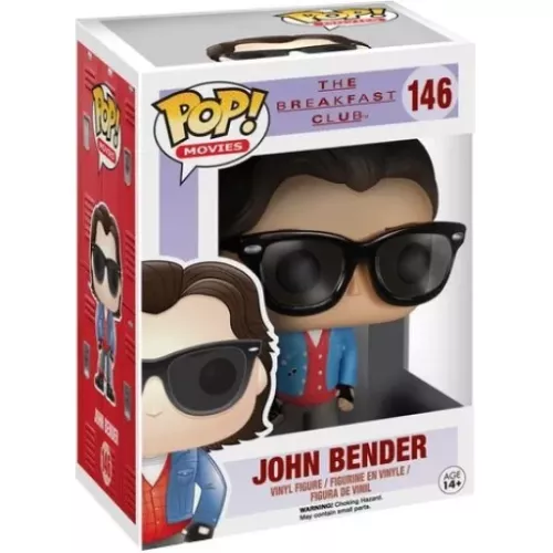 Funko Pop! John Bender #146 The Breakfast Club Movies Box
