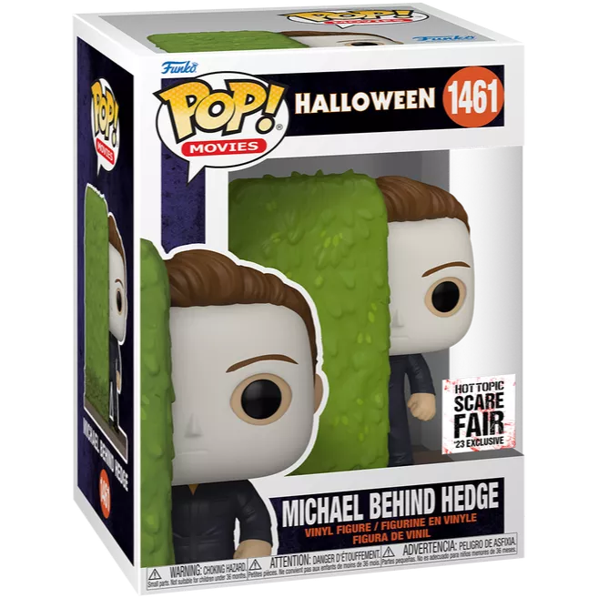 Michael Behind Hedge Box