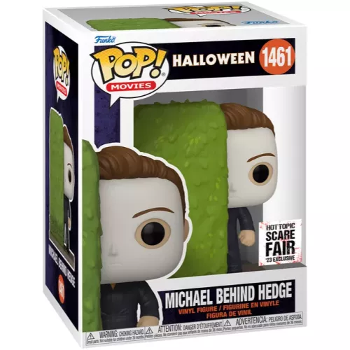 Funko Pop! Michael Behind Hedge #1461 Halloween Movies Box