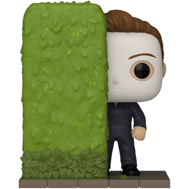 Michael Behind Hedge