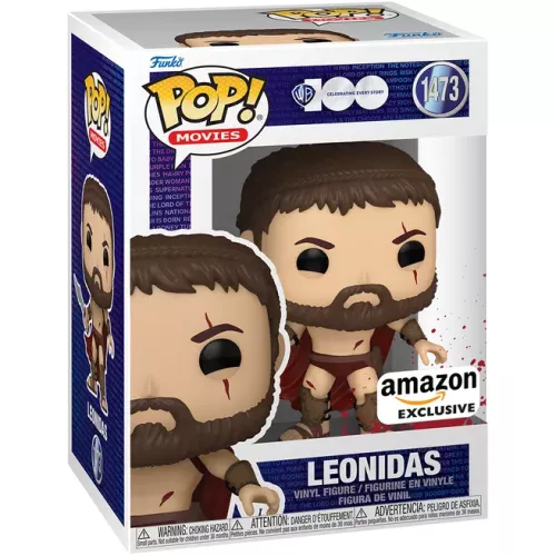 Funko Pop! Leonidas #1473 Bloody Warner Bros. 100 Celebrating Every Story Box