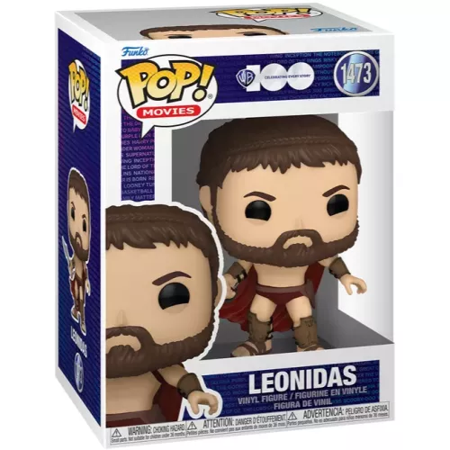 Funko Pop! Leonidas #1473 Warner Bros. 100 Celebrating Every Story Box