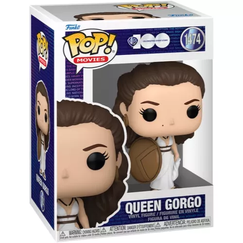Funko Pop! Queen Gorgo #1474 Warner Bros. 100 Celebrating Every Story Box
