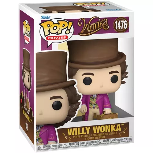 Funko Pop! Willy Wonka #1476 Movies Vinyl Figure Box
