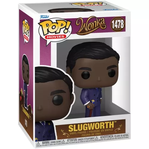 Funko Pop! Slugworth #1478 Wonka Movies Vinyl Figure Box