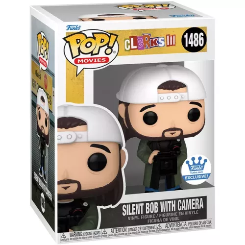 Funko Pop! Silent Bob with Camera #1486 Clerks III Box