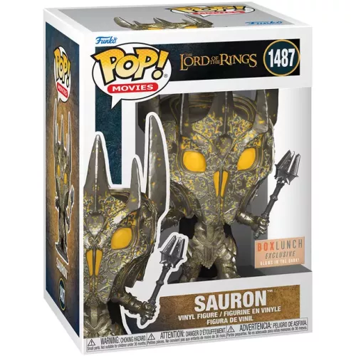Funko Pop! Sauron #1487 Glows in the Dark The Lord of the Rings Box