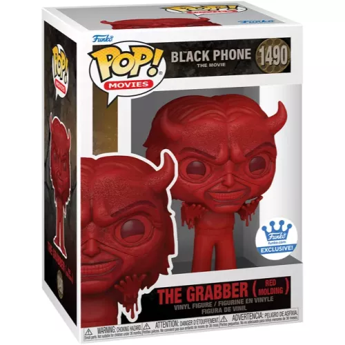 Funko Pop! The Grabber (Red Molding) #1490 Black Phone the Movie Box