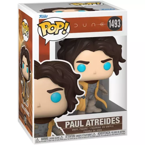 Funko Pop! Paul Atreides #1493 with Sword Dune Movies Box