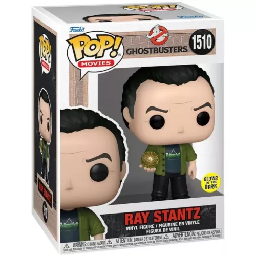 Funko Pop! Ray Stantz #1510 Glows in the Dark Ghostbusters Box