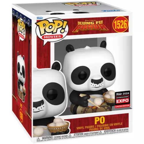 Funko Pop! Po #1526 6 Inch DreamWorks Kung Fu Panda Box