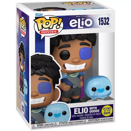 Funko Pop! Elio with Ooooo #1532 Glows in the Dark Box