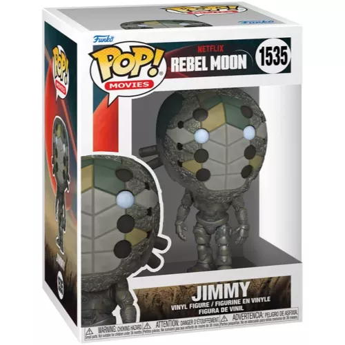 Funko Pop! Jimmy #1535 Netflix Rebel Moon Movies Vinyl Figure Box