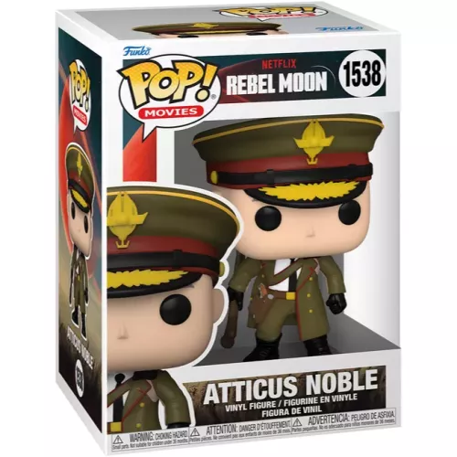 Funko Pop! Atticus Noble #1538 Netflix Rebel Moon Movies Box