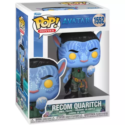 Funko Pop! Recom Quaritch #1552 Avatar The Way of Water Box