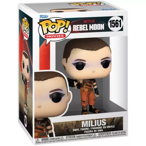 Funko Pop! Milius #1561 Netflix Rebel Moon Movies Vinyl Figure Box