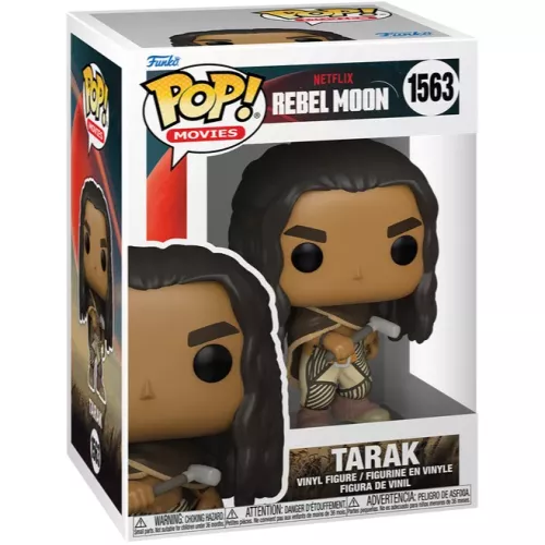 Funko Pop! Tarak #1563 Netflix Rebel Moon Movies Vinyl Figure Box