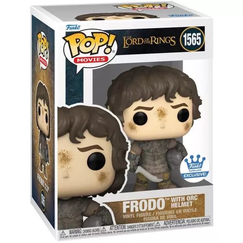 Funko Pop! Frodo with Orc Helmet #1565 The Lord of the Rings Box