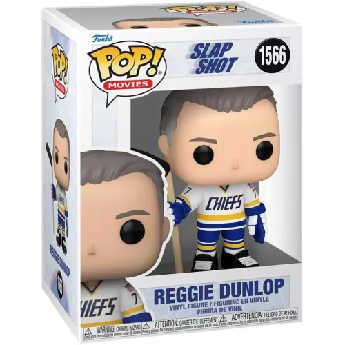 Funko Pop! Reggie Dunlop #1566 Slap Shot Movies Vinyl Figure Box