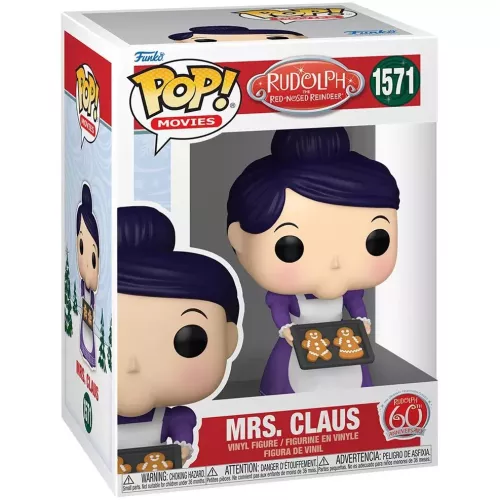Funko Pop! Mrs. Claus #1571 Rudolph the Red-Nosed Reindeer Box