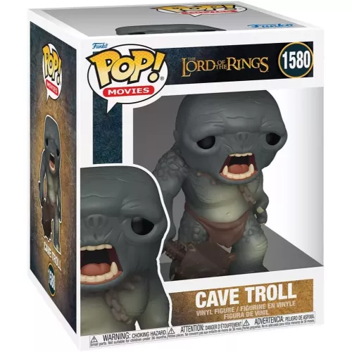 Funko Pop! Cave Troll #1580 6 Inch The Lord of the Rings Box