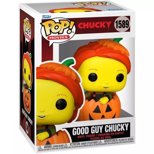 Funko Pop! Good Guy Chucky #1589 Movies Vinyl Figure Box