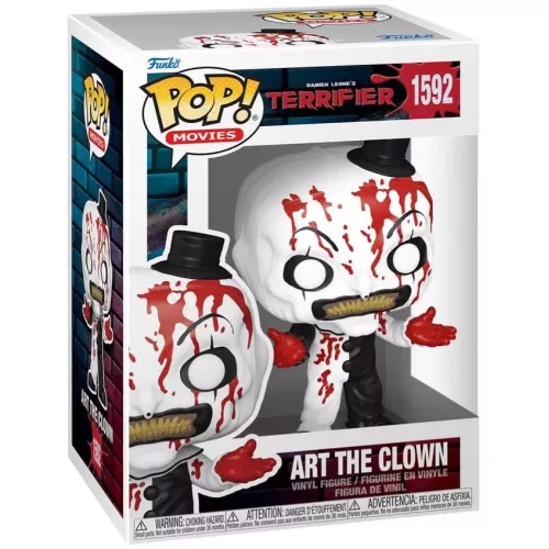 Funko Pop! Art the Clown #1592 Bloody Damien Leone's Terrifier Box