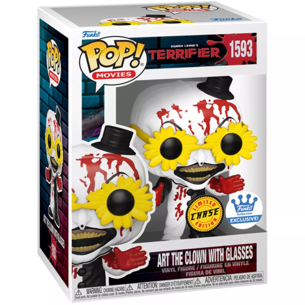 Art the Clown with Glasses Box