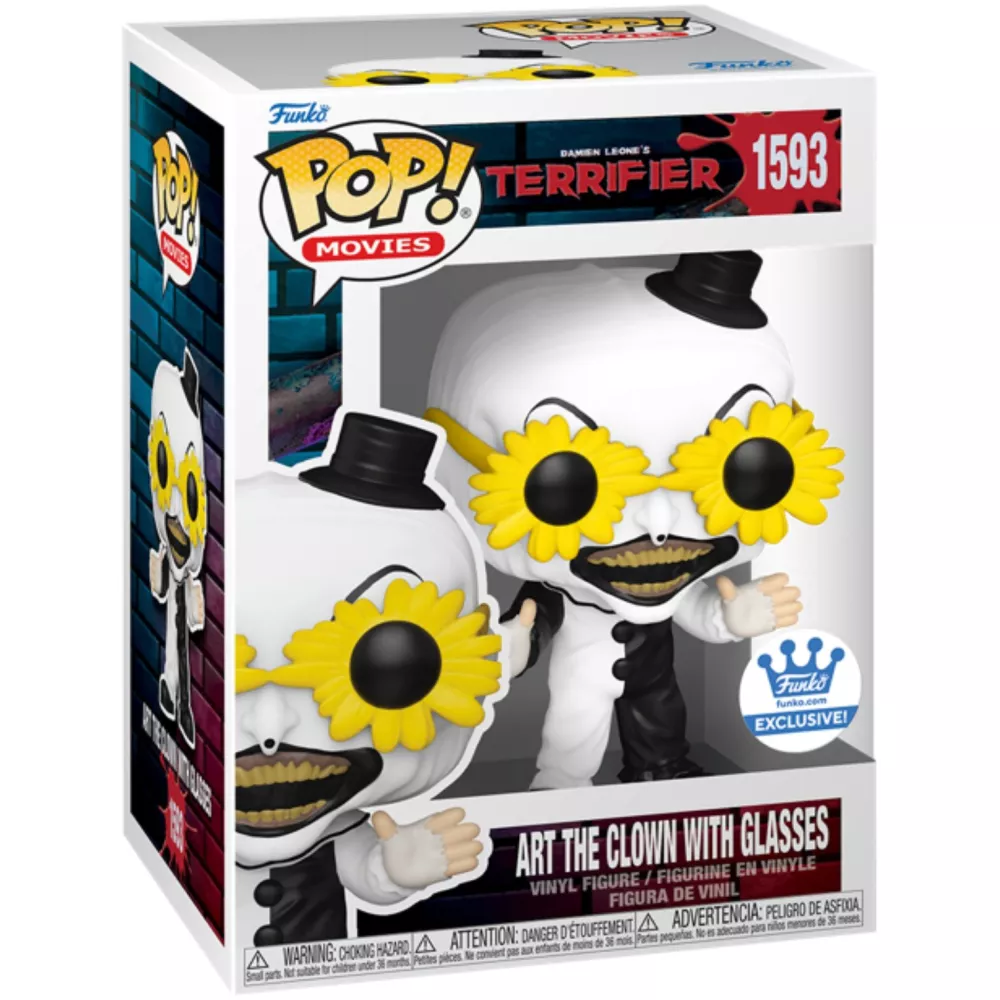 Art the Clown with Glasses Box