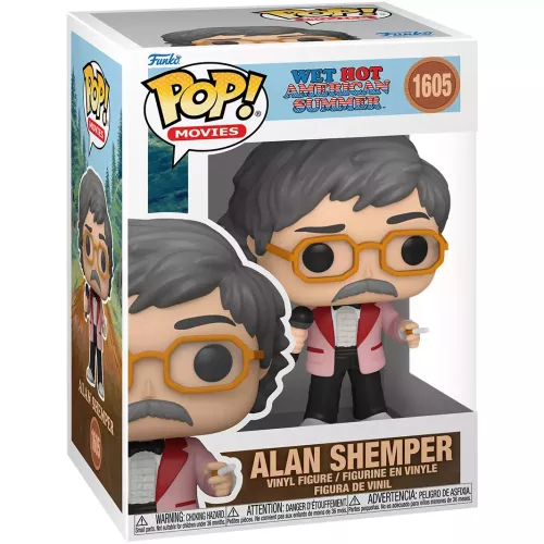 Funko Pop! Alan Shemper #1605 Wet Hot American Summer Box