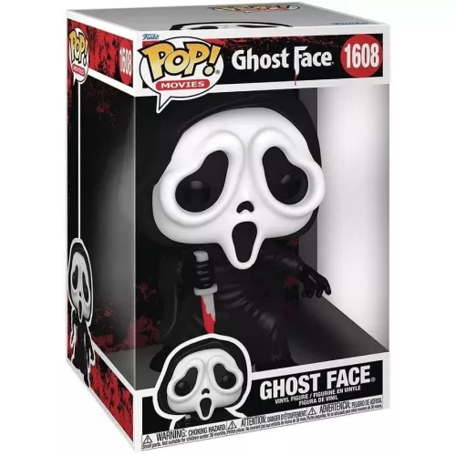 Funko Pop! Ghost Face #1608 10 Inch Movies Vinyl Figure Box
