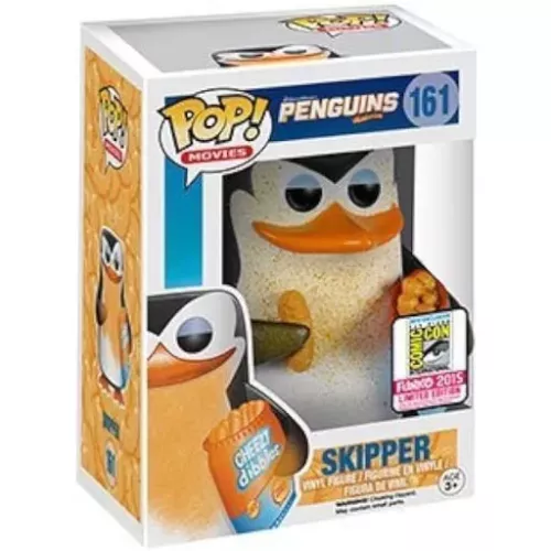 Funko Pop! Skipper #161 Cheesy Dreamworks Penguins of Madagascar Box