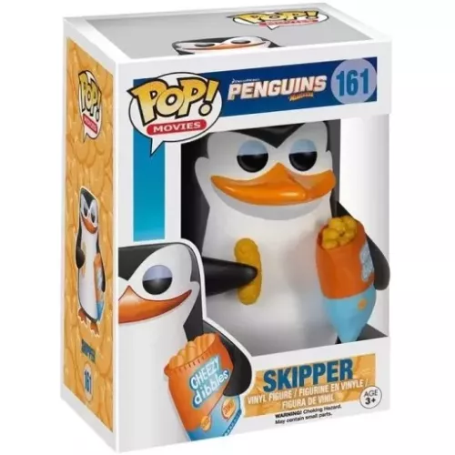 Funko Pop! Skipper #161 Dreamworks Penguins of Madagascar Box