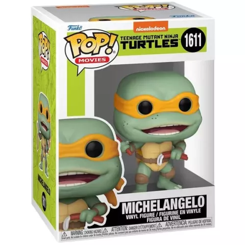 Funko Pop! Michelangelo #1611 Nickelodeon Teenage Mutant Ninja Turtles Box