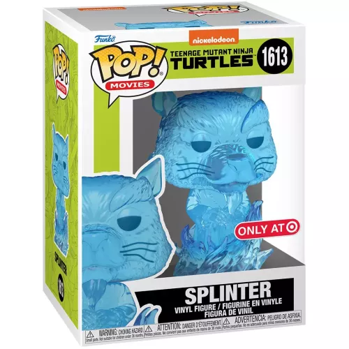 Funko Pop! Splinter #1613 Translucent Nickelodeon Teenage Mutant Ninja Turtles Box