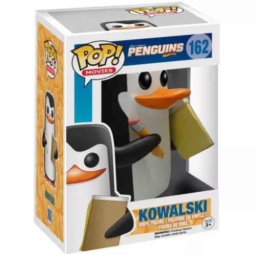 Funko Pop! Kowalski #162 Dreamworks Penguins of Madagascar Box