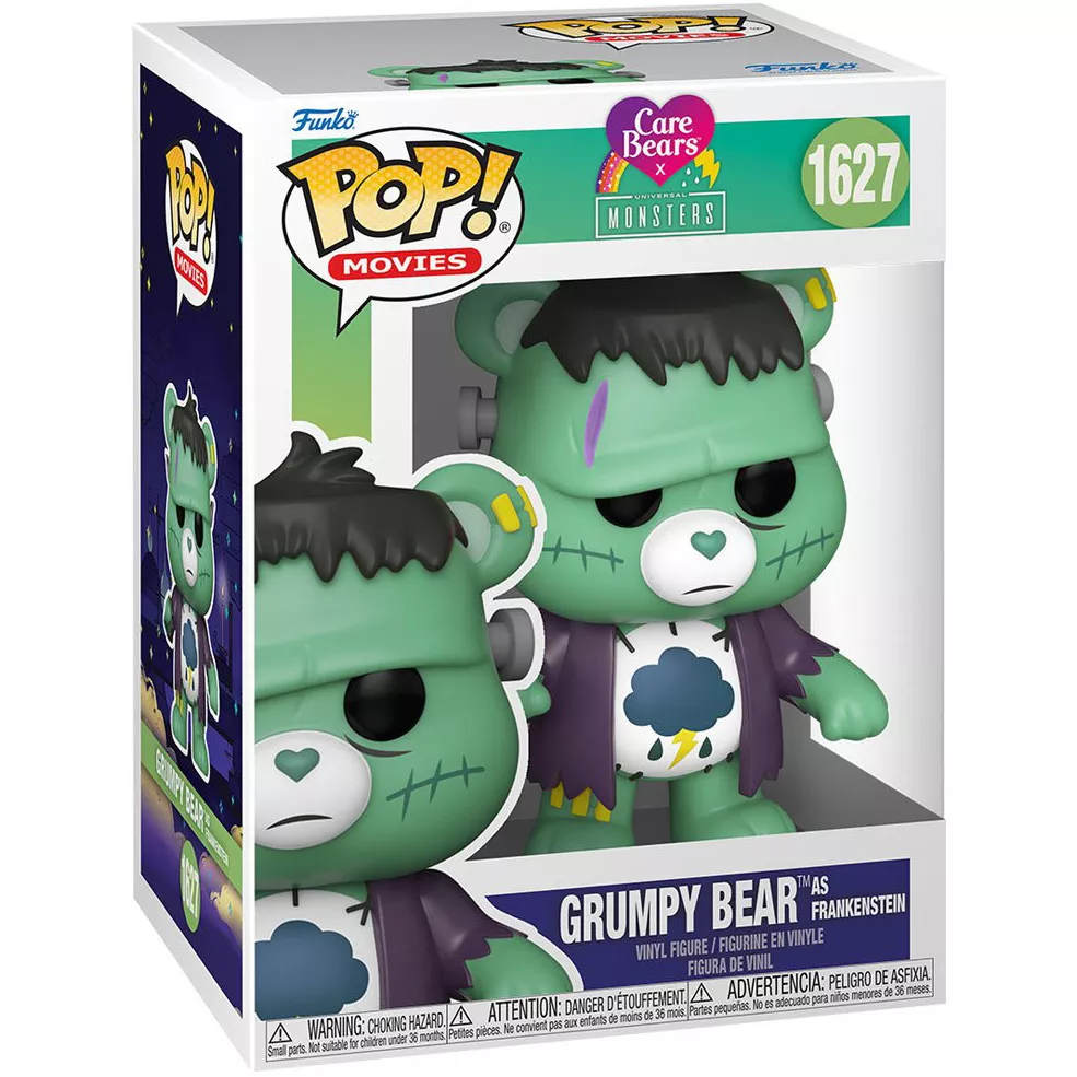Grumpy Bear as Frankenstein Box