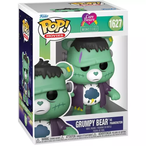 Funko Pop! Grumpy Bear as Frankenstein #1627 Care Bears X Universal Monsters Box
