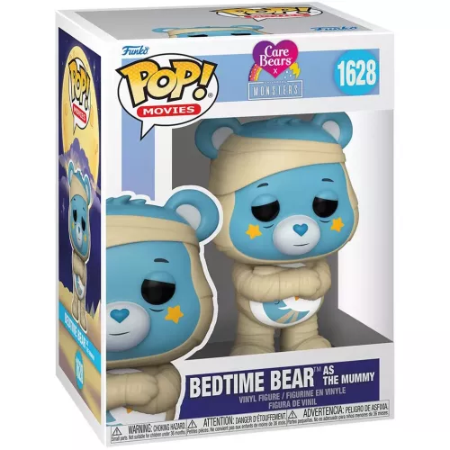 Funko Pop! Bedtime Bear as The Mummy #1628 Care Bears X Universal Monsters Box