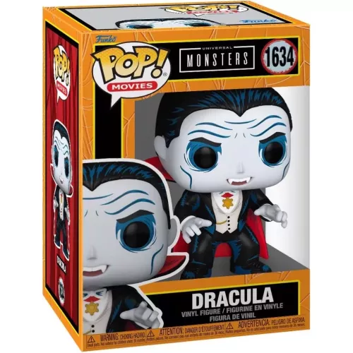 Funko Pop! Dracula #1634 Retro Universal Monsters Movies Box