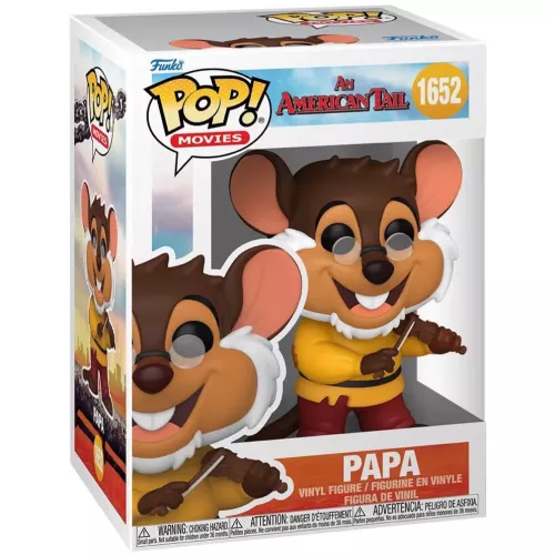 Funko Pop! Papa #1652 An American Tail Movies Vinyl Figure Box