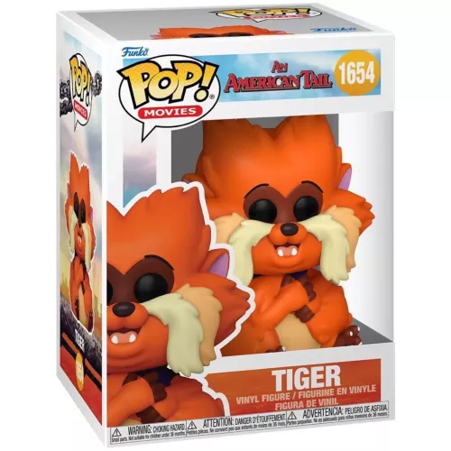 Funko Pop! Tiger #1654 An American Tail Movies Vinyl Figure Box