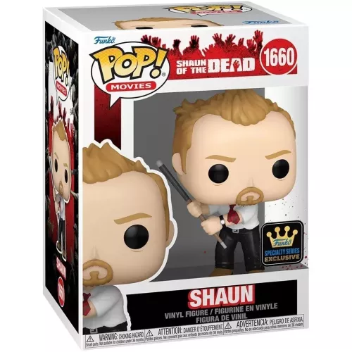 Funko Pop! Shaun #1660 Shaun of the Dead Movies Vinyl Figure Box