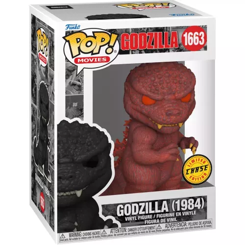 Funko Pop! Godzilla (1984) #1663 Chase Movies Vinyl Figure Box